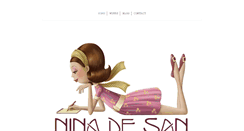 Desktop Screenshot of nina-de-san.com